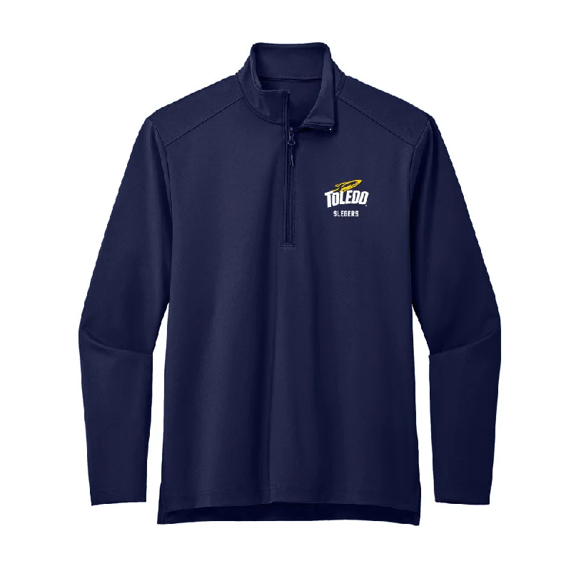 Toledo - NCAA Women's Swimming & Diving : Janne Slegers - Premium Quarter Zip Jacket Jersey Jacket Tulle Jacket Batik Jacket