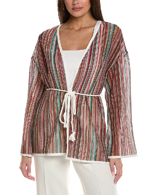 Crystal Kobe Knit Cardigan Wool Cardigan Cotton Cardigan Cashmere Cardigan