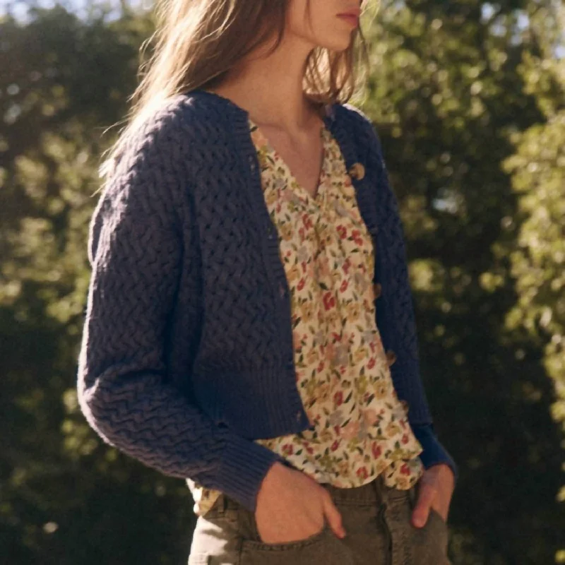 The Stable Cardigan In Ntdlo Thin Thick Dense