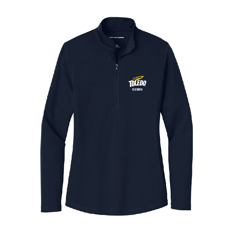 Toledo - NCAA Women's Swimming & Diving : Janne Slegers - Women's Lightweight Quarter Zip Jacket Mesh Jacket Canvas Jacket Denim Jacket