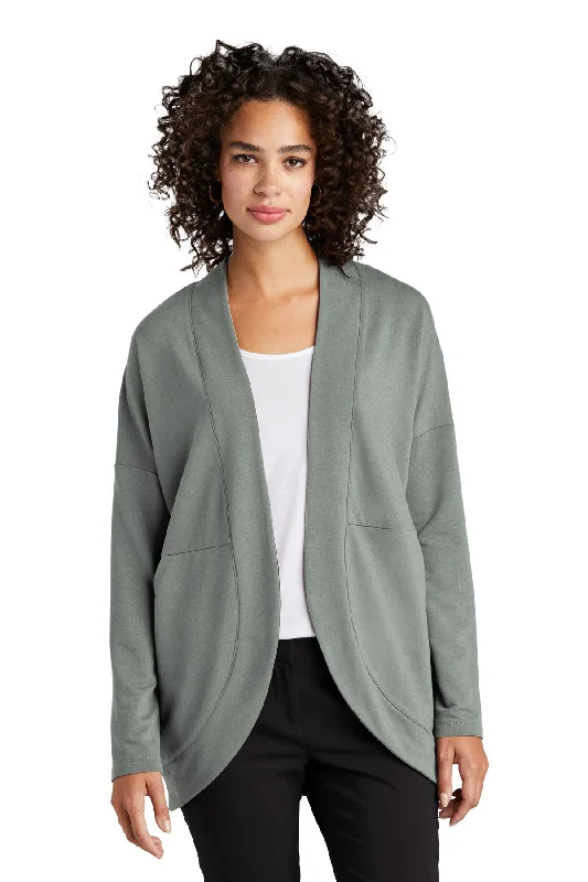 Coming In Spring MERCER+METTLE™ Women's Stretch Open-Front Cardigan MM3015 Terry Blend Velvet Blend Canvas Blend