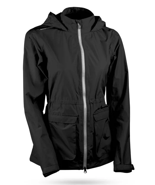 Sun Mountain: Women's Cumulus Jacket - Black (Medium) SALE Rayon Jacket Velvet Jacket Corduroy Jacket