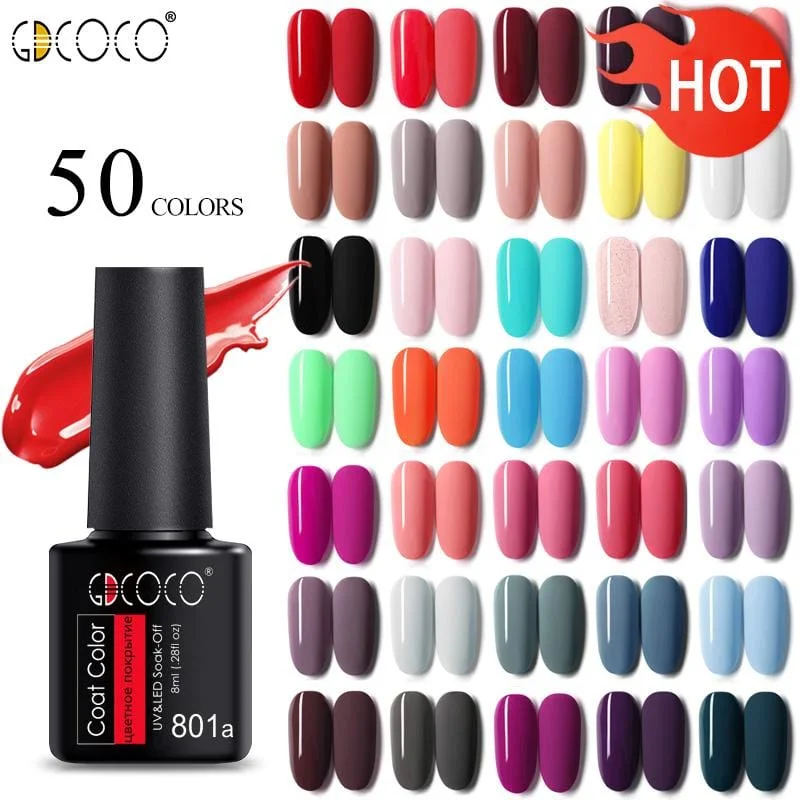 Soak Off  Base /Top Coat Gel  Nail Gel lacquer Crew Neck V-Neck Boat Neck