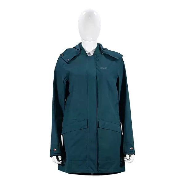 Jack Wolfskin Rocky River Coat  - Women's Anorak Windbreaker Fleece