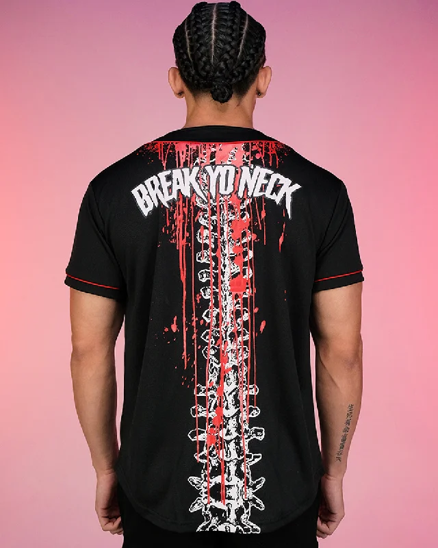 Break Yo Neck Headbanger Jersey Halter Neck Jersey Tee