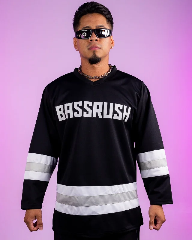 Insomniac Bassrush Hockey Jersey Ribbed Jersey Tee