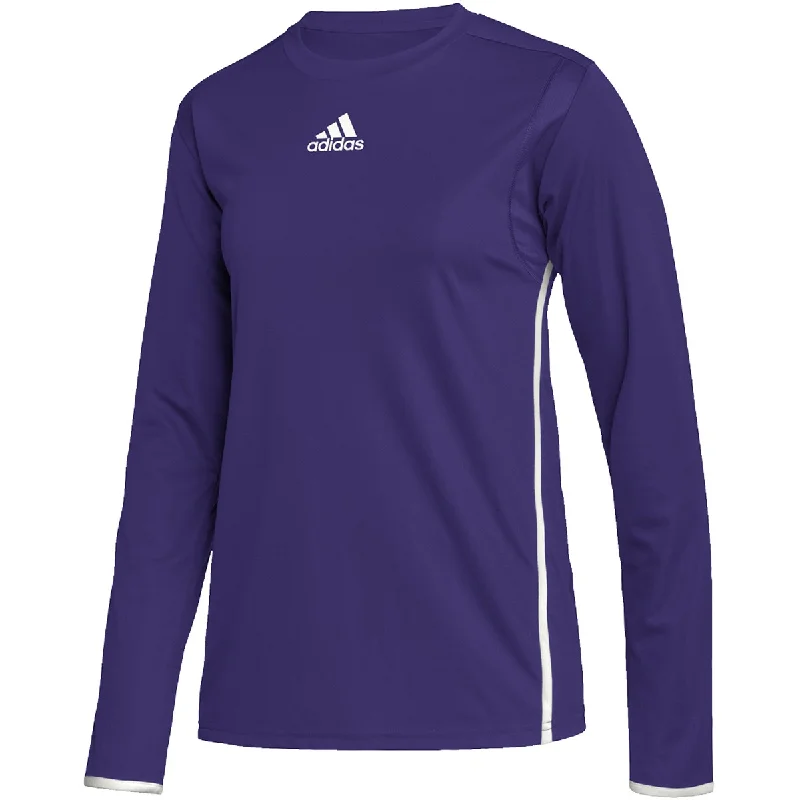 adidas Women's Team Issue Long Sleeve Jersey Eco-Friendly Jersey Tee