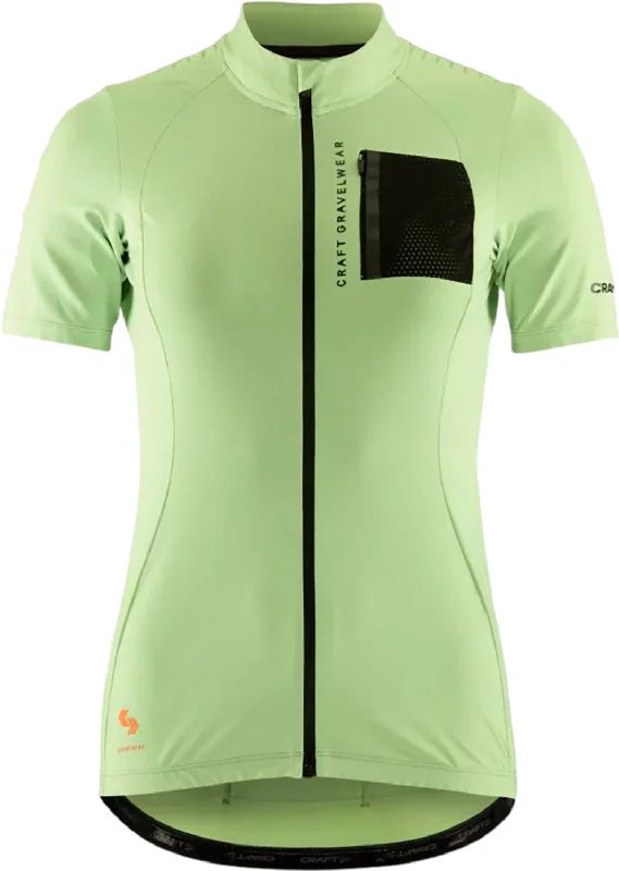 ADV Gravel Short Sleeve Jersey - Women's|-|Maillot à manches courtes ADV Gravel - Femme Floral Jersey Blouse