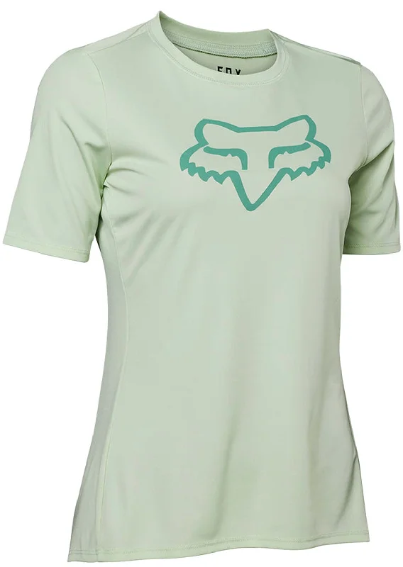 Fox Women's Ranger Short Sleeve Foxhead Jersey Pure White Jersey Tee