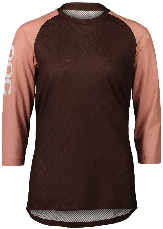 POC Women's MTB Pure 3/4 Jersey Ash Gray Jersey Tee