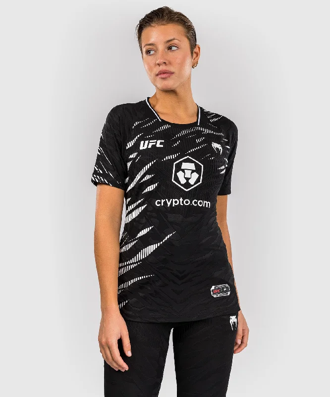 UFC Fusion by Venum Authentic Fight Night Women’s Walkout Jersey - Black Affordable Jersey Tee