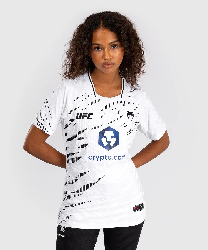 UFC Fusion by Venum Authentic Fight Night Women’s Walkout Jersey - White High-End Jersey Tee