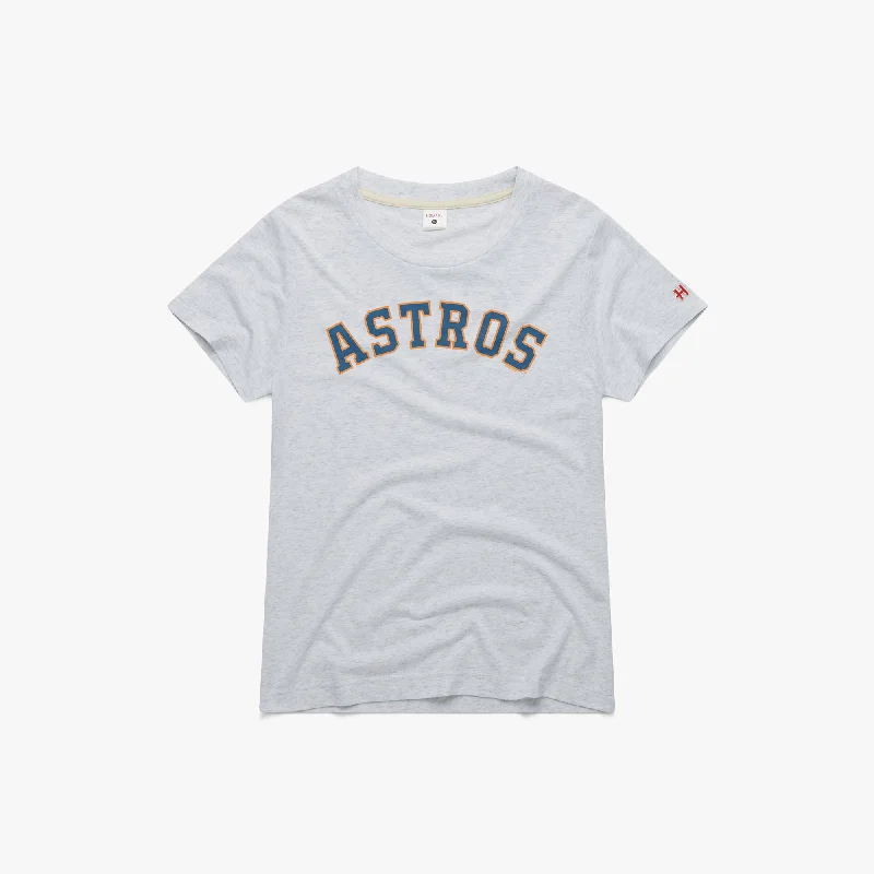 Women's Houston Astros Jersey Logo Budget-Friendly Jersey Tee