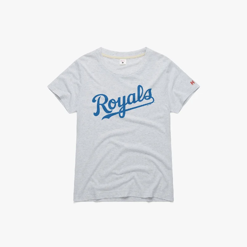 Women's Kansas City Royals Jersey Logo Olive Green Jersey Tee