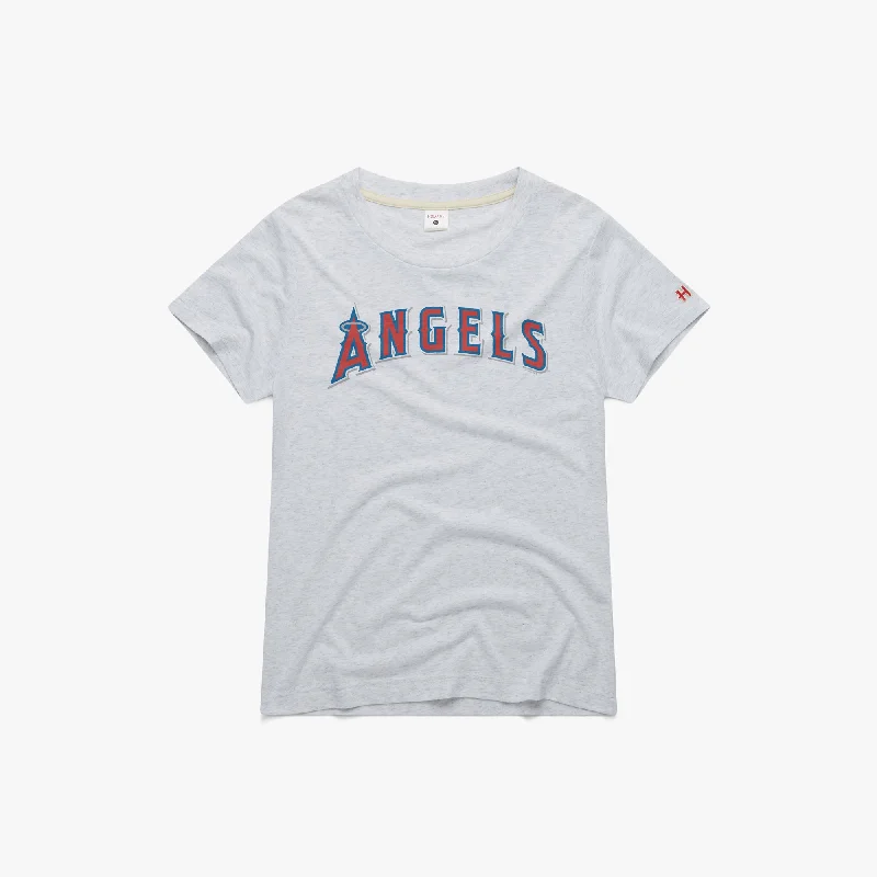 Women's Los Angeles Angels Jersey Logo Daily Wear Jersey Tee