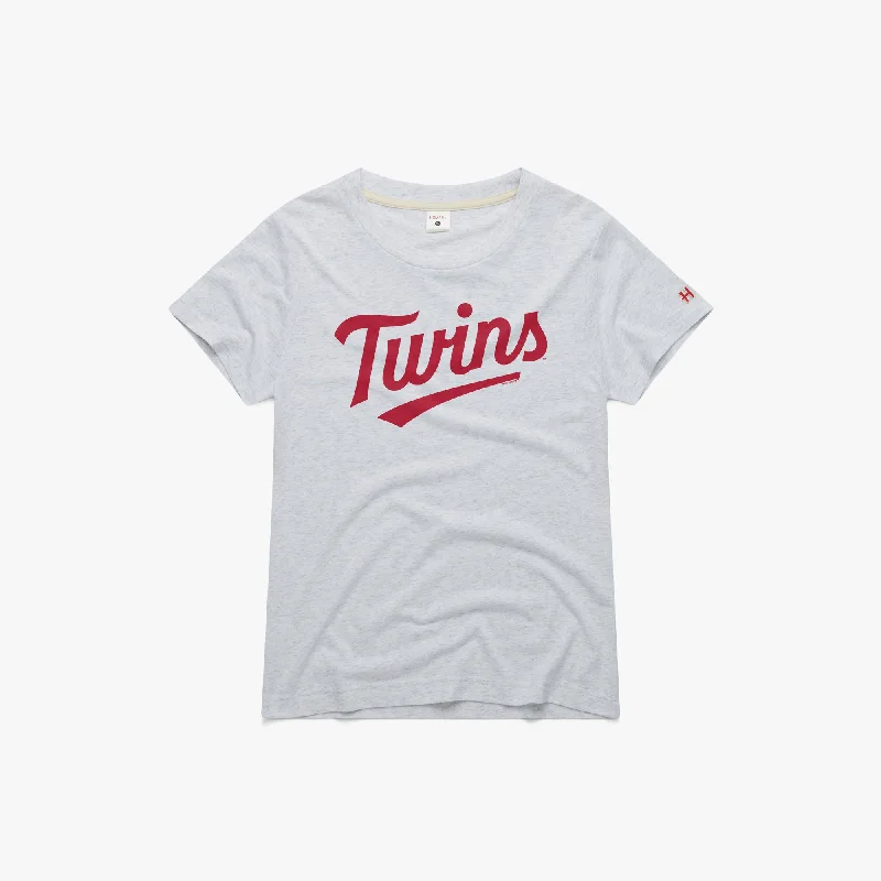 Women's Minnesota Twins Jersey Logo High-End Jersey Tee