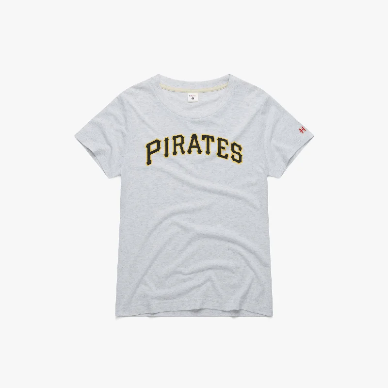 Women's Pittsburgh Pirates Jersey Logo Bamboo Jersey Tee