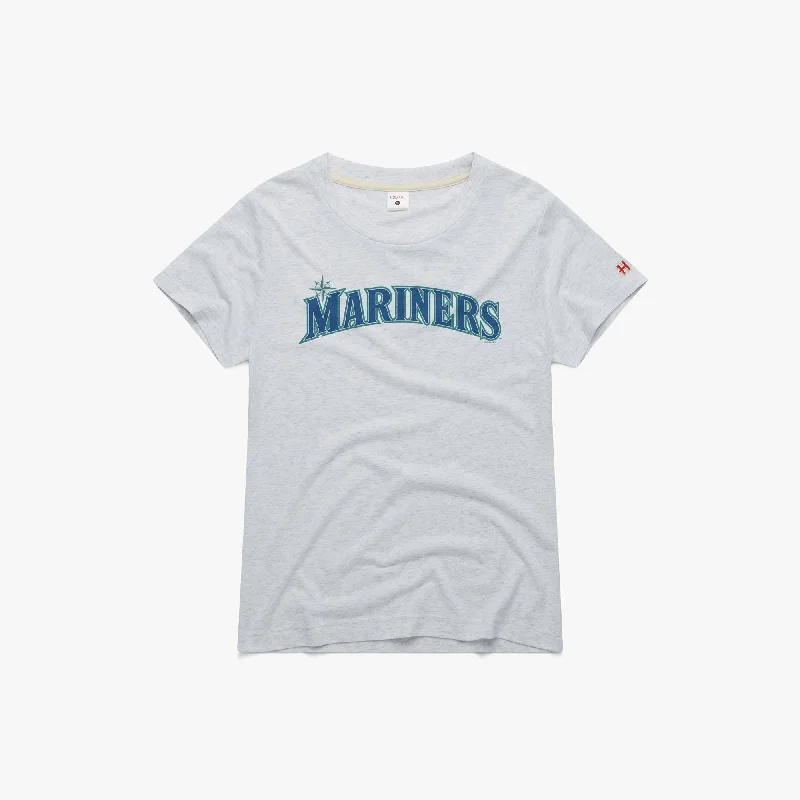 Women's Seattle Mariners Jersey Logo Seasonal Jersey Tee