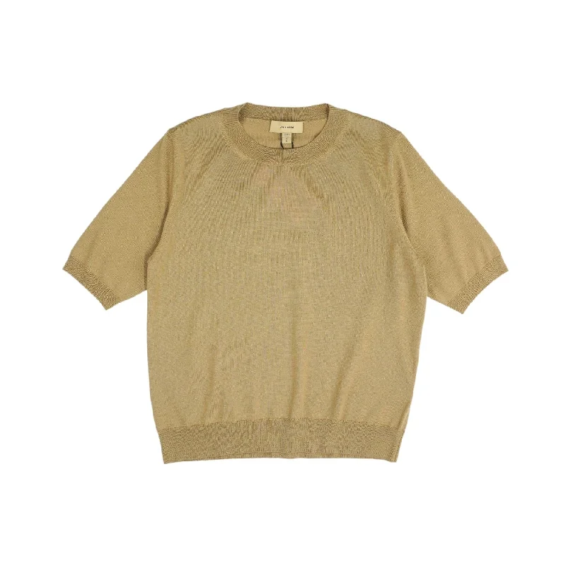 Burberry Knit Top - Women's XS Bronze Knit Blouse