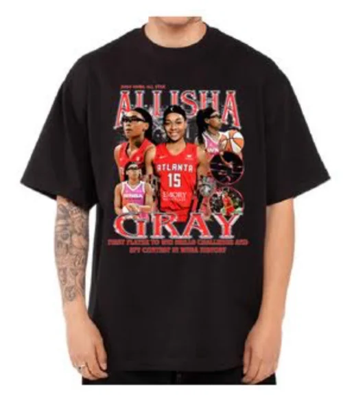 Allisha Gray Photo T-Shirt Anti-Shrink Durable Soft