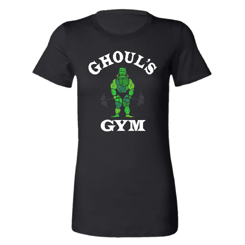 Ghoul's Gym Color - Women's Tee Asymmetrical Pockets Print