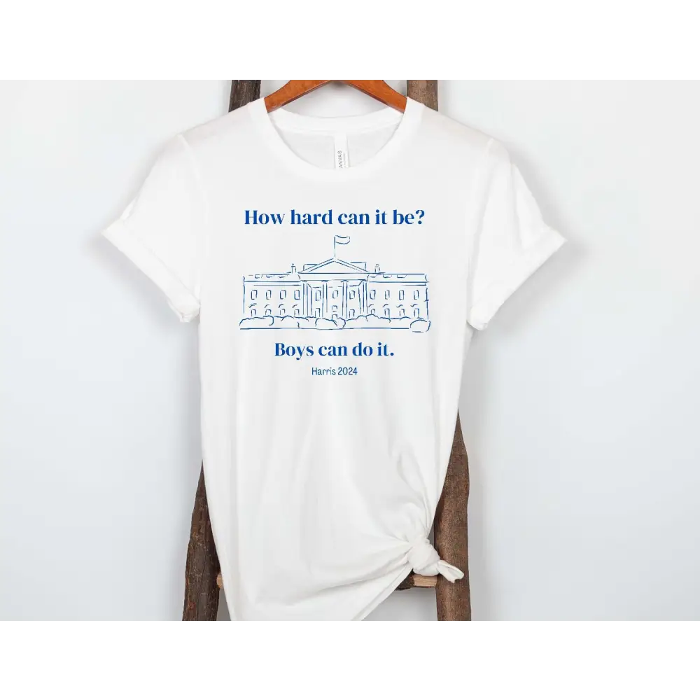 How hard can it be? Unisex Shirt Spandex Blend Rayon Blend Denim Blend