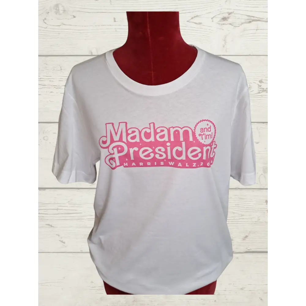 Madam President Unisex Shirt Print Jacquard Patchwork