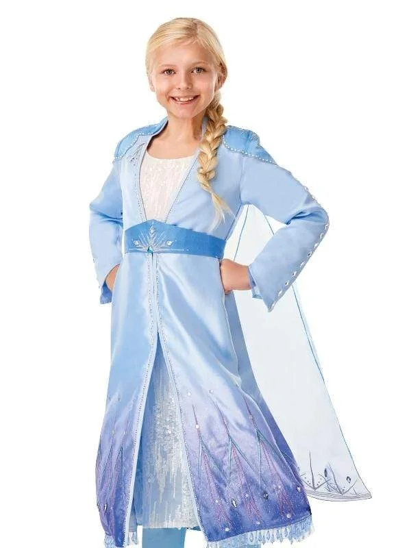 Elsa Frozen 2 Limited Edition Children's Travel Dress Tunics Corduroy durable