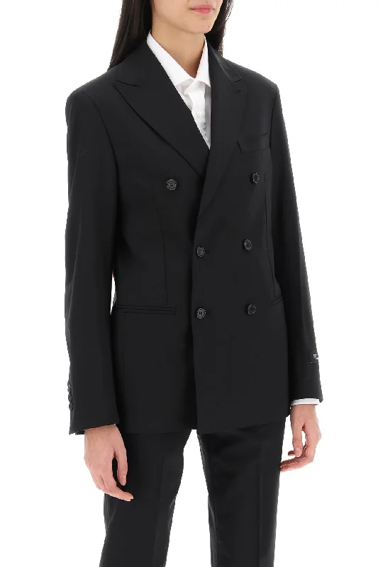 Homme Girls Slim Fit Double-Breasted Blazer Women's Premium Blazer