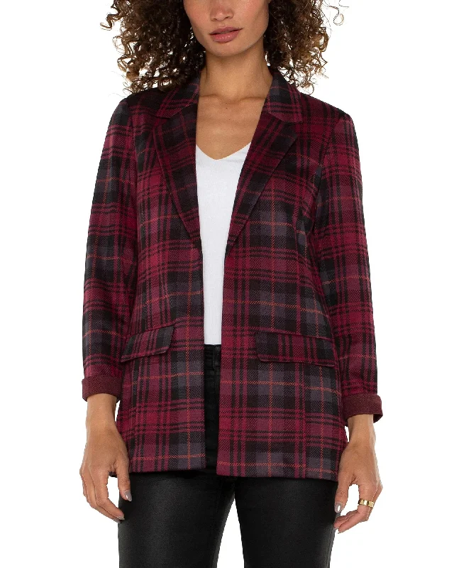 Boyfriend Blazer Women's Elegant Jacket