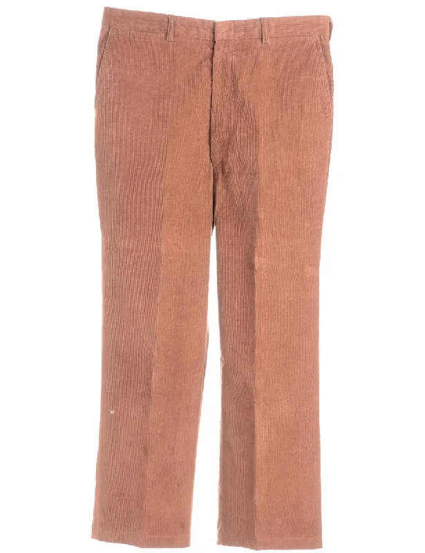 Label Harry Corduroy Trousers Trousers Striped Patterned