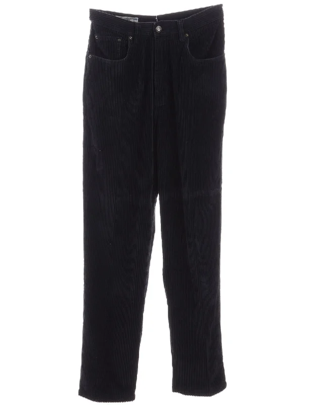 Label Harry Corduroy Trousers Trousers Denim Blue