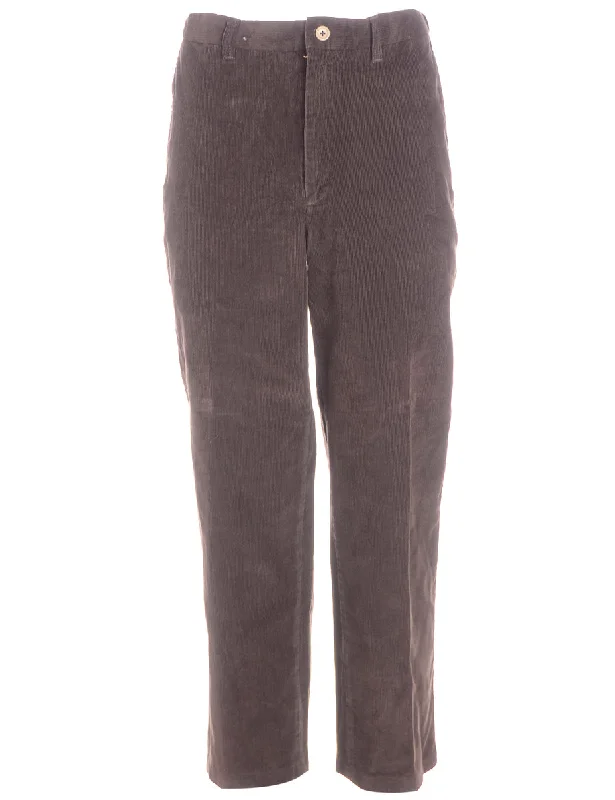 Label Harry Corduroy Trousers Trousers Evening Elegant