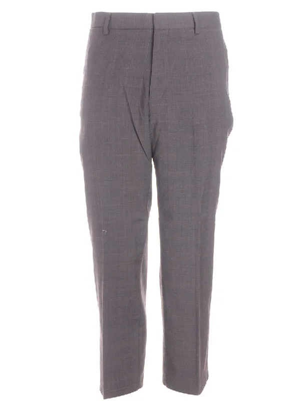 Label Lewis Cropped Smart Trousers Trousers Evening Elegant