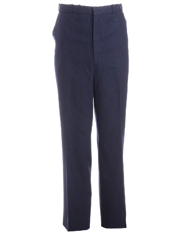 Label Lewis Cropped Smart Trousers - W34 Trousers Modern Contemporary