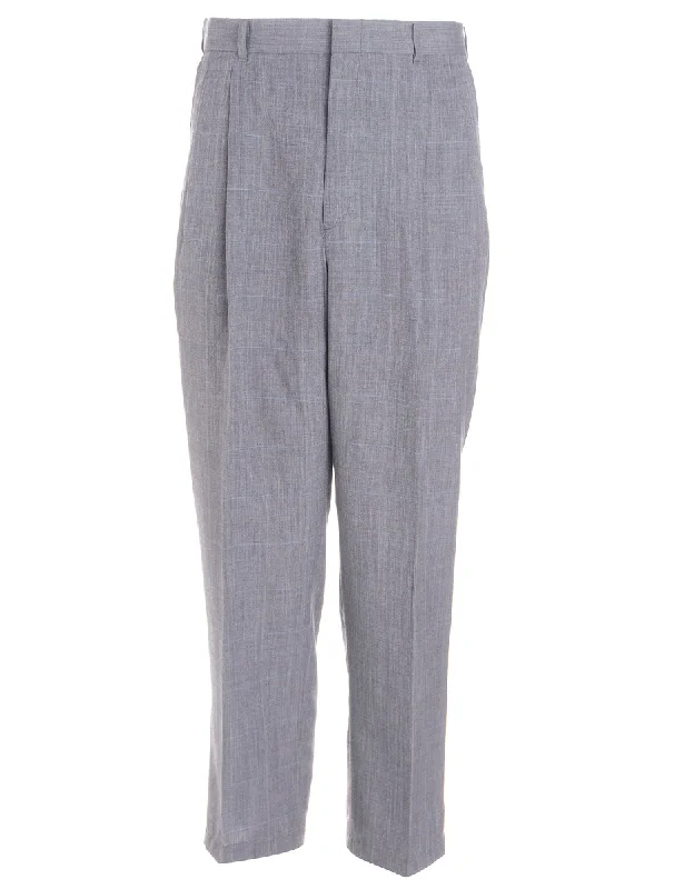 Label Lewis Cropped Smart Trousers Trousers Mesh Breathable