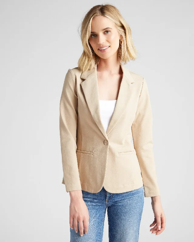 Fitted Blazer Women's Luxurious Jacket