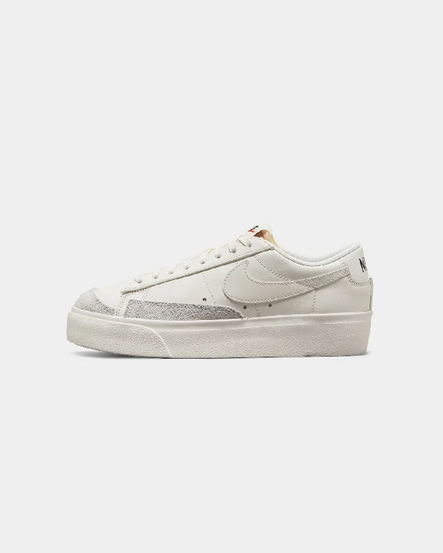 Nike Women's Blazer Low Platform Sail/Sail Women's High-End Blazer