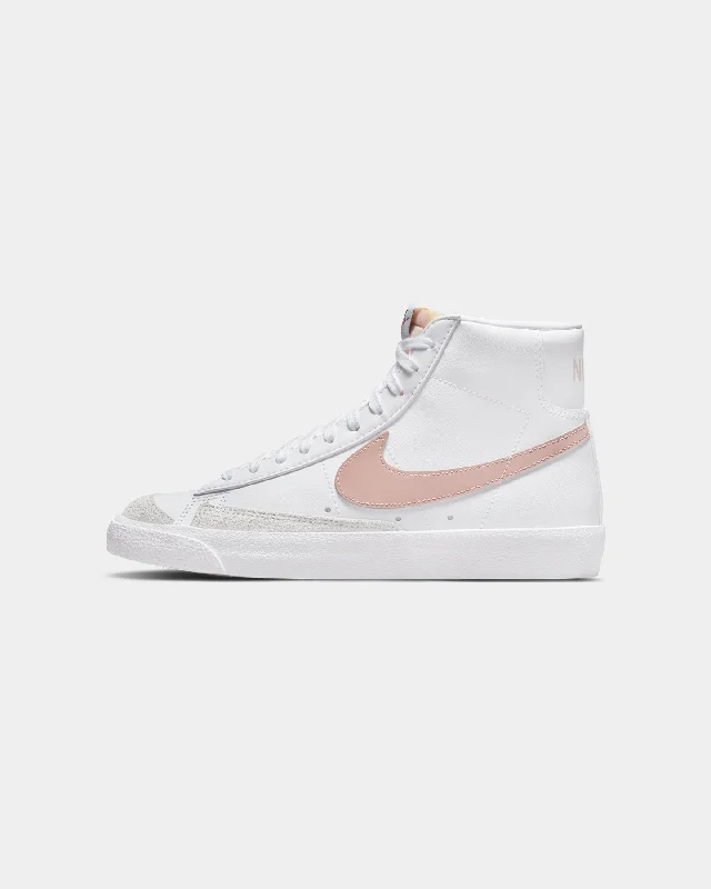 Nike Women's Blazer Mid '77 Vintage White/Pink Oxford/Black/Summit White Women's Wedding Blazer