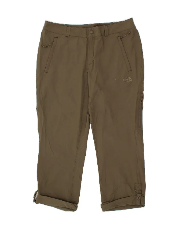 THE NORTH FACE Womens Straight Cargo Trousers UK 12 Medium W30 L27 Khaki Trousers Bestseller Popular