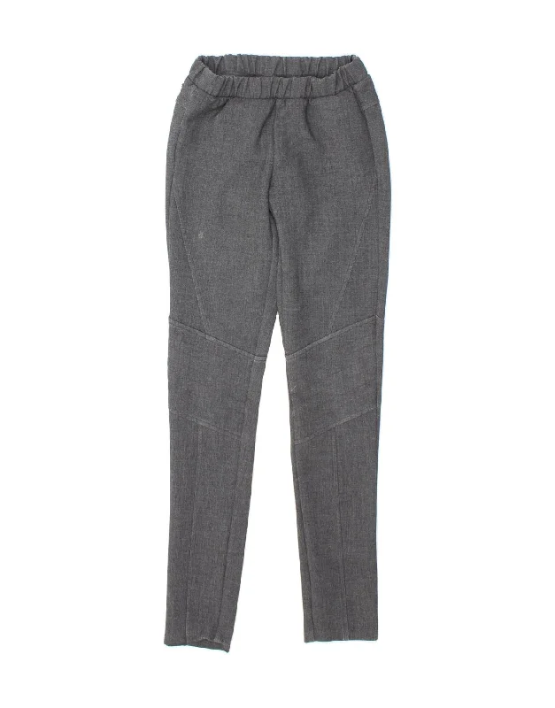 TOMMY HILFIGER Womens Skinny Casual Trousers US 4 Small W26 L32 Grey Trousers Bestseller Popular